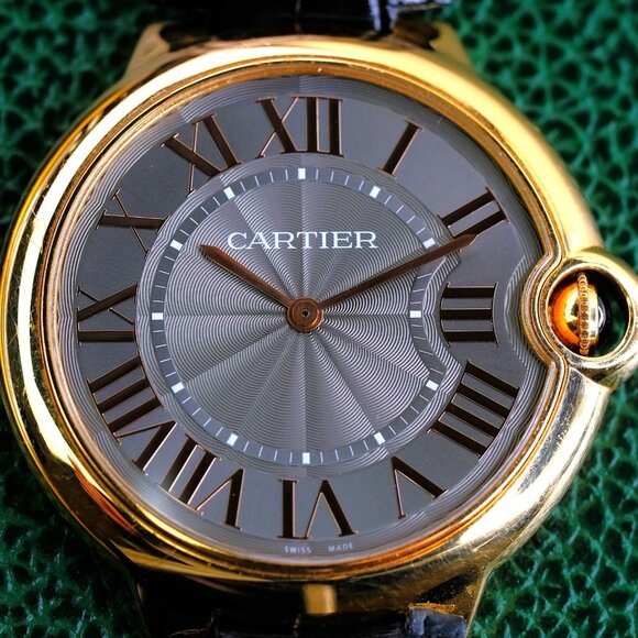 Cartier Ballon Blue W6920089 18K Solid Rose Gold Roman Dial Unisex 40mm Watch - Picture 11 of 15